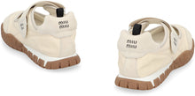 Load image into Gallery viewer, Tyre ballerinas in technical fabric and suede
