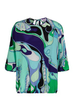 Carica l'immagine nel visualizzatore di Gallery, Blusa in seta stampata
