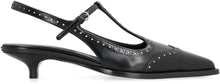 Load image into Gallery viewer, Brogue Leather slingback pumps
