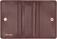Load image into Gallery viewer, Wallet made of leather with logo
