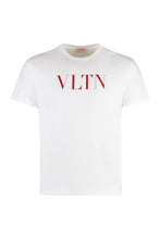 Load image into Gallery viewer, Cotton crew-neck T-shirt
