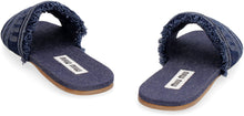 Carica l'immagine nel visualizzatore di Gallery, Slides in denim
