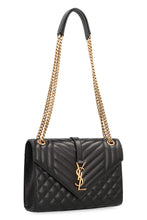 Load image into Gallery viewer, Envelope medium Leather crossbody bag

