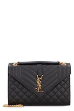 Load image into Gallery viewer, Envelope quilted leather shoulder bag

