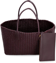 Carica l'immagine nel visualizzatore di Gallery, Tote bag Cabat in pelle

