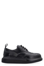 Load image into Gallery viewer, Hybrid leather lace-up derby shoes
