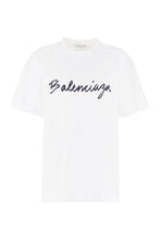 Carica l'immagine nel visualizzatore di Gallery, T-shirt girocollo in cotone
