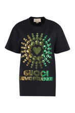 Carica l'immagine nel visualizzatore di Gallery, T-shirt Gucci Love Parade in cotone

