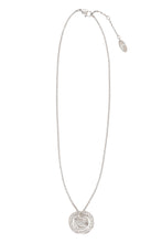 Load image into Gallery viewer, Pina silver plated metal necklace

