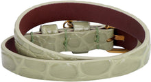 Carica l'immagine nel visualizzatore di Gallery, Bracciale Skull in pelle con targhetta logata
