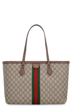 Carica l'immagine nel visualizzatore di Gallery, Tote bag Ophidia in tessuto GG supreme
