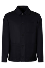 Carica l'immagine nel visualizzatore di Gallery, Overshirt in lana vergine
