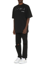 Carica l'immagine nel visualizzatore di Gallery, T-shirt oversize con logo
