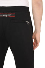Carica l'immagine nel visualizzatore di Gallery, Track-pants in cotone stretch
