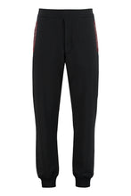 Carica l'immagine nel visualizzatore di Gallery, Track-pants in cotone stretch
