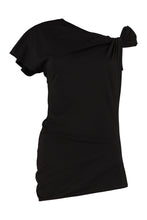 Load image into Gallery viewer, Asymmetric cotton t-shirt
