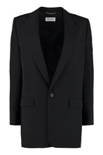 Carica l'immagine nel visualizzatore di Gallery, Blazer in lana stretch
