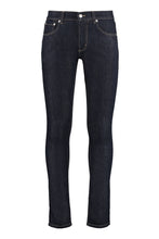 Carica l'immagine nel visualizzatore di Gallery, Jeans straight leg a 5 tasche
