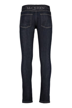 Carica l'immagine nel visualizzatore di Gallery, Jeans straight leg a 5 tasche
