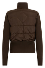 Load image into Gallery viewer, Padded jacket with knit inserts
