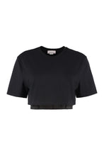 Carica l'immagine nel visualizzatore di Gallery, T-shirt girocollo in cotone
