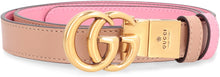 Carica l'immagine nel visualizzatore di Gallery, Cintura reversibile GG Marmont in pelle
