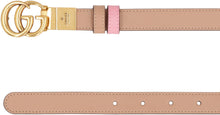 Carica l'immagine nel visualizzatore di Gallery, Cintura reversibile GG Marmont in pelle
