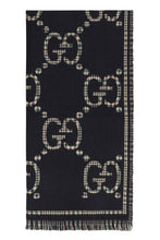 Carica l'immagine nel visualizzatore di Gallery, Sciarpa jacquard in lana
