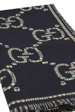 Carica l'immagine nel visualizzatore di Gallery, Sciarpa jacquard in lana
