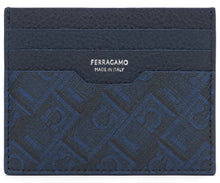 Carica l'immagine nel visualizzatore di Gallery, Portacarte monogram in pelle
