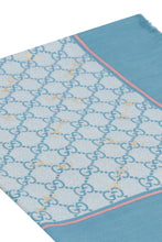 Carica l'immagine nel visualizzatore di Gallery, Scialle jacquard con bordi sfrangiati
