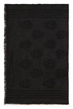 Carica l'immagine nel visualizzatore di Gallery, Foulard in lana con motivo Skull
