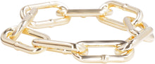 Carica l'immagine nel visualizzatore di Gallery, Bracciale a catena in argento placcato

