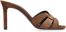 Load image into Gallery viewer, Tribute suede mules
