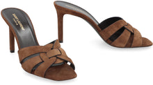 Load image into Gallery viewer, Tribute suede mules
