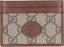 Load image into Gallery viewer, GG Supreme fabric card holder
