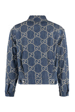 Carica l'immagine nel visualizzatore di Gallery, Giacca Gucci Pineapple in denim

