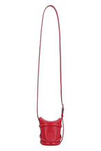 Carica l'immagine nel visualizzatore di Gallery, Mini borsa a secchiello The Curve in pelle
