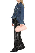 Carica l'immagine nel visualizzatore di Gallery, Giacca peplum in denim
