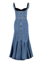 Carica l&#39;immagine nel visualizzatore di Gallery, Abito in denim
