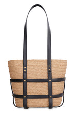 Carica l'immagine nel visualizzatore di Gallery, Tote bag Panier in rafia
