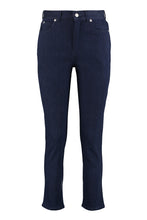 Carica l'immagine nel visualizzatore di Gallery, Jeans straight leg a 5 tasche
