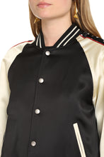 Load image into Gallery viewer, Satin bomber jacket
