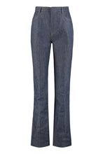 Load image into Gallery viewer, High-rise straight leg jeans
