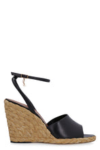 Carica l'immagine nel visualizzatore di Gallery, Espadrillas Paloma in pelle con zeppa

