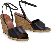Carica l'immagine nel visualizzatore di Gallery, Espadrillas Paloma in pelle con zeppa
