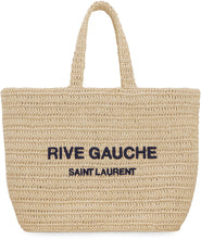 Carica l'immagine nel visualizzatore di Gallery, Tote bag Rive Gauche in rafia
