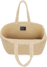 Carica l'immagine nel visualizzatore di Gallery, Tote bag Rive Gauche in rafia
