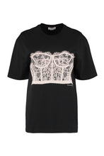 Carica l'immagine nel visualizzatore di Gallery, T-shirt con maniche corte e stampa
