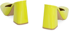 Load image into Gallery viewer, Tower patent leather mules
